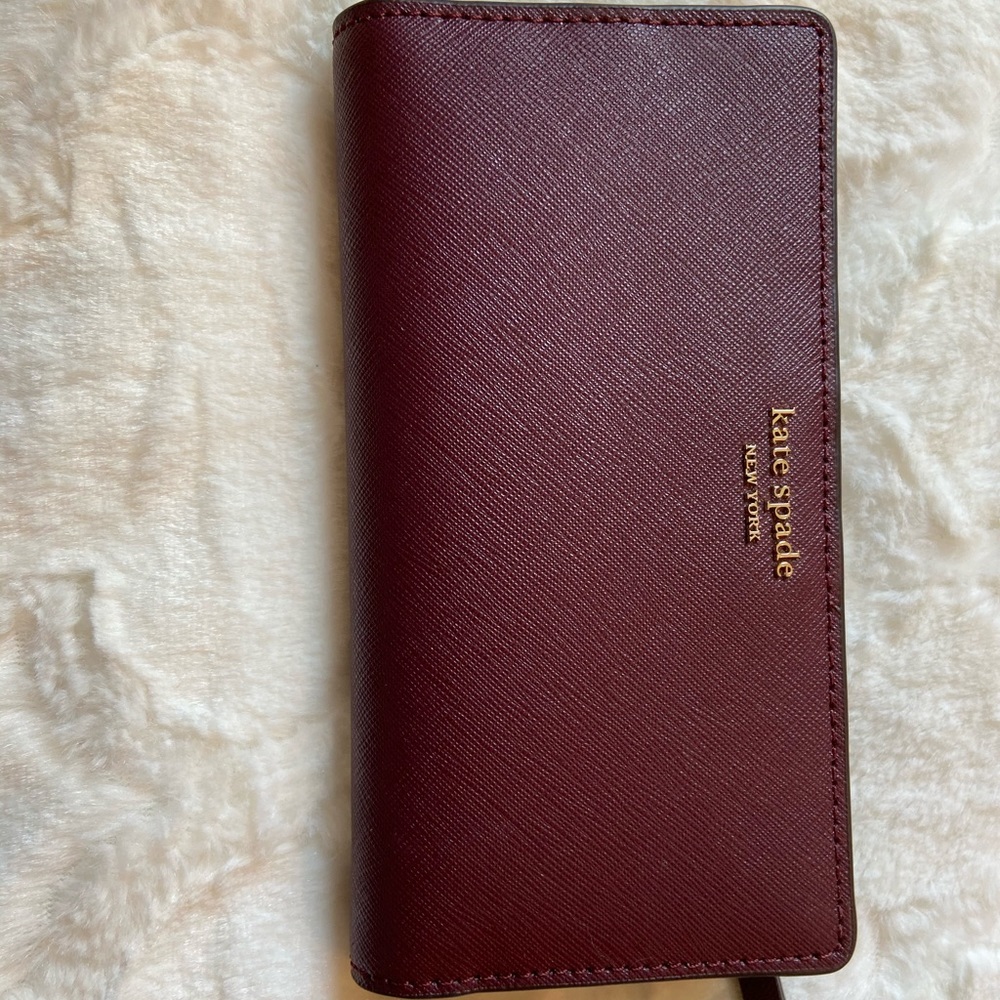Kate Spade Large Slim Bifold Wallet